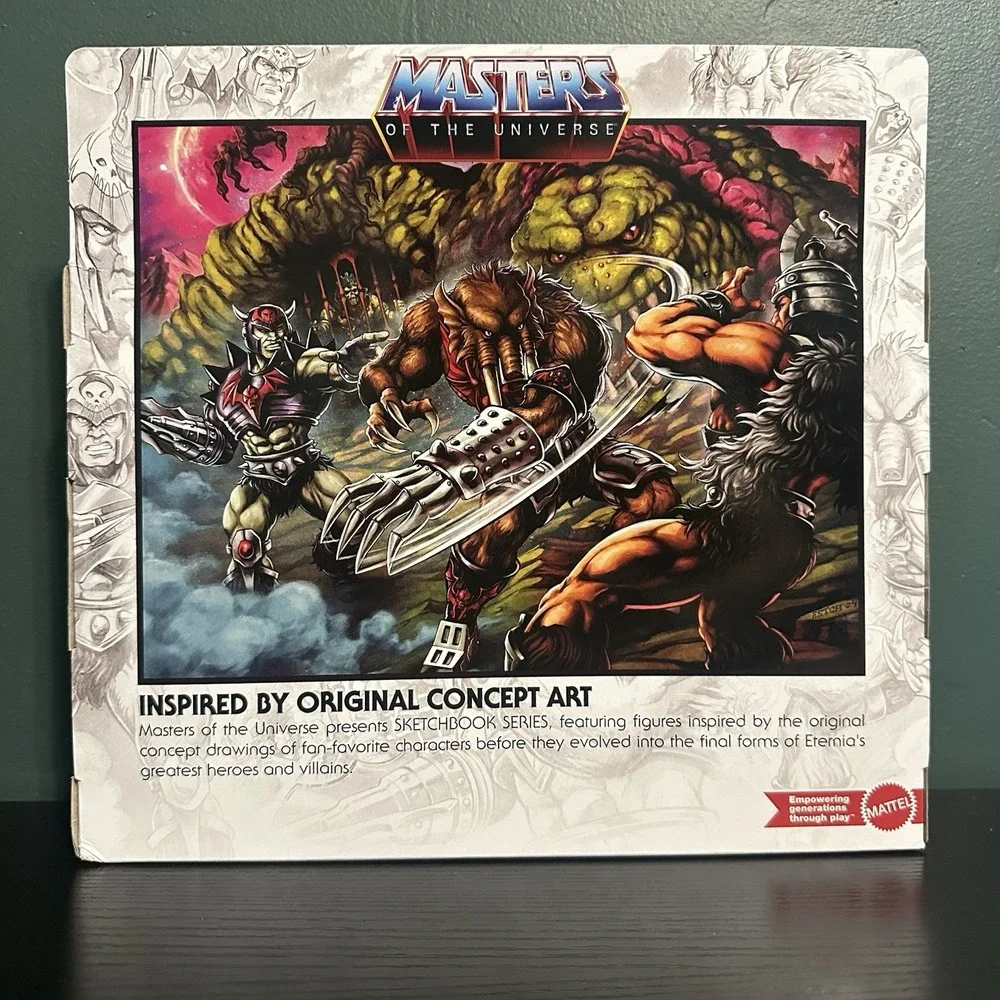 New‎ Masters of the Universe Origins Sketchbook Series Hordak & Grizzlor Figures